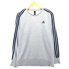 古着 アディダス adidas ワンポイントロゴスウェットシャツ トレーナー メンズL相当/eaa455184