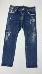 ディースクエアード　DSQUARED2 (48) デニムジャケット　ダメージ加工 DSQUARED2 ディースクエアード デニムジャケット DAN JEAN