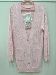 ★29 ペイトンプレイス カーディガン ピンク ドルマンスリーブ リボンポケット Peyton Placeのフリマアイテム一覧
