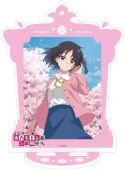 【中古】アクリルスタンド・アクリルパネル 02.堀北鈴音 ショートver.(描き下ろしイラスト) デカアクリルスタンド 「ようこそ実力至上主義の教室へ」