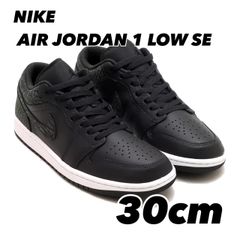 NIKE AIR JORDAN 1 LOW SE エア ジョーダン 1 LOW SE OFF NOIR/BLACK-WHITE-BLACK fb9907-001 30cm