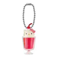 【中古】キーホルダー ハローキティ 「SANRIO CAFE ミニチュアチャーム」