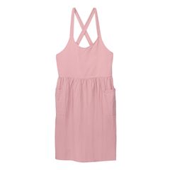 uxcell Cotton Chef Apron 85x109cm Cross Back Kitchen Cooking Apron with 2 Pockets Pin Formal Dress Men's Women's Chef Pink