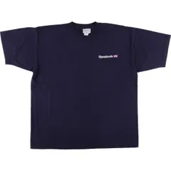 古着 90年代 リーボック Reebok CLASSIC クラシック 国旗柄 バックプリント ロゴプリントTシャツ USA製 メンズXXL相当/eaa542908