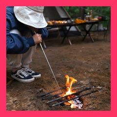 【スタッフおすすめ！】Natiform 火吹き棒 5段構成 伸縮式 (3本組) キャンプ用 バーベキュー必需品