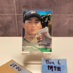 千葉 ロッテ ドラフト1位 西川史礁 直筆サインカード 2024 PANINI ミントモール / MINT 新宿店 / 2025 TOPPS NPB 西川史礁 直筆
