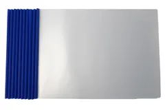 ヒロワールドトレード スライドレールファイル A3サイズ 10枚 20枚セット 厚口タイプ (グレー10枚) [グレー10枚]