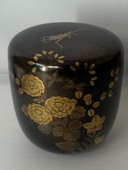 金箔叩 紅白梅蒔絵 中棗 宗景作 - メルカリ