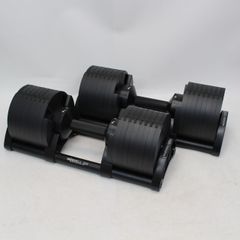 IS043)【美品】FLEXBELL フレックスベル 可変式ダンベル NUOBELL 232 32kg ペア