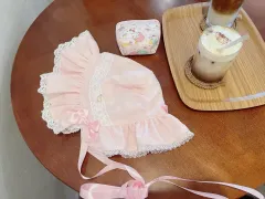 ロリータ ピンク ボンネット