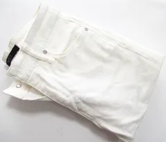 【古着】AZUL by moussy ダメージスキニーパンツ XS ホワイト パンツ