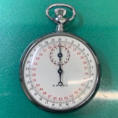 昭和レトロ 精工舎測秒器 SEIKOSHA ストップウォッチ ストップウォッチ