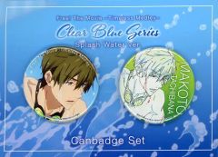 匿名配送】Free! 松岡凛 Clear Blue Series 缶バッジ - メルカリ