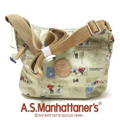【国内正規品 新品】A.S.マンハッタナーズ MANHATTANER’S ライトトラベル ショルダーバッグ MS100