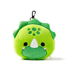 アイマスク付もちもちピロー恐竜のハック 送料無料 快眠 枕 かわいい プレゼント 人気 便利 トラベルグッズ