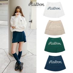 Malbon ゴルフ レディース Sサイズ スカート グリーン - メルカリ
