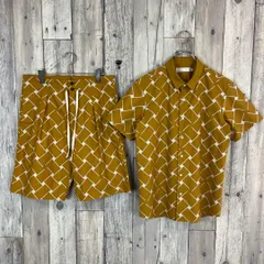 ETHOSENS エトセンス 半袖 セットアップ ドレス シャツ ショートパンツのサムネイル