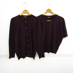 【美品】レリアン ジェンマ GEMMA アンサンブル カーディガン 11号 店舗人気】ニットカーディガン【GEMMA 】|レリアン プラスハウス