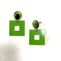 【sowns】 one tone square pierce