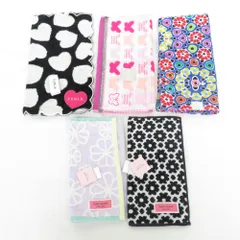 ハンカチ 5枚セット Vivienne Westwood×1 FURLA×1 kate spade×2 HANAE MORI×1 綿100％ 開封済未使用品