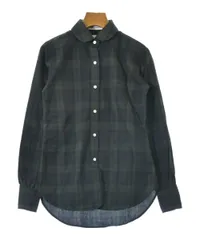 【美品】マディソンブルー 長袖ブラウス ボタンダウン 刺繍 ブラック ウール 美品】マディソンブルー 長袖ブラウス ボタンダウン 刺繍