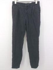 ◇ EMMA CLOTHES 엠마 클로즈 코듀로이 탁 웨스트 고무 팬츠 사이즈 M 챠콜 그레이 계 여성 P [1212280008464]