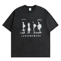 メンズ ファッション 服 用 オシャレ シンプル 大人 かっこいい 大きいサイズ ストリート 紳士服 夏物 アメリカン ストリート プリント 半袖 Tシャツ ゆったり カジュアル