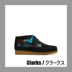 49%OFF/新品/UK8.0サイズ/Clarks/クラークス/Weaver Boot Black Wool