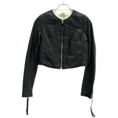 2025年最新】MM6 Maison Margiela シングルレザーライダース