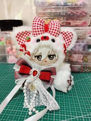 ぬい服 10cm ちびぐるみ おすわり ニャンコ 着せ替え服   着せ替え ぬいぐるみ服 ちびぐるみ にじぱぺっと いつぬい きぐるみ あんスタ  推しぬい 綿人形