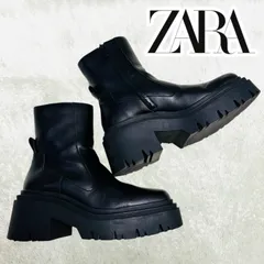 2025年最新】zara トラックソールブーツの人気アイテム - メルカリ