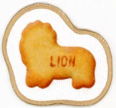 【中古】コースター らいおんくん お役立ちファブリックコレクション(コースター) 「一番くじ たべっ子どうぶつ THE MOVIE～夢の映画コレクション～」 E賞