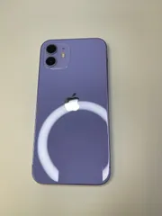 美品 iPhone 12 128GB パープル バッテリー100% MJNJ3J/A - 19968