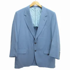 ヘルノ HERNO ヴィンテージ テーラードジャケット ブレザー シルク 2B 50 L 水色  /HA 0709 ■GY09のサムネイル