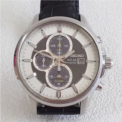 ☆ SEIKO　セイコー　腕時計　ソーラークロノグラフ　V172-0AR0　稼働品！