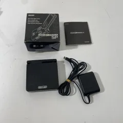 動作確認済み Nintendo ゲームボーイアドバンスSP 本体 ブラック 箱付き AGS-001【送料無料】 AAL0716S6741/0809