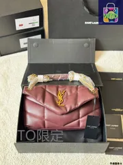 【今日特価】YSL Puffer Quilted Lambskin Cloud Bag - サンローラン パファー 小羊皮 クラウドバッグ-WTO輸入2