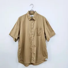 L AZUL by moussy ベージュ 半袖シャツ