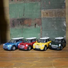 ミニクーパ S 1/28 プルバックミニカー mini cooper