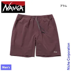 【新品】 ナンガ ドットエア コンフィーショーツ (NW2411-1I903) (PL プラム XL)