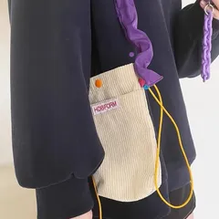 新品　スマホバッグ　携帯ストラップ　ミニショルダーバッグ　縦型 スマホポーチ