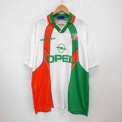 UMBRO アンブロ アイルランド代表 1994 OPEL アウェイ 半袖 ユニフォーム XL 10117811