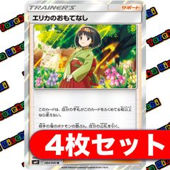 エリカのおもてなし（R） 4枚セット