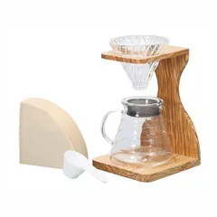 V60 オリーブウッドスタンドセット HARIO 1点セット