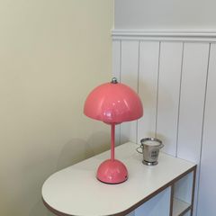テーブルランプ ワンタッチセンサー式 ピンク 北欧 韓国