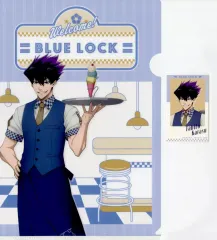 【中古】グッズセット 烏旅人 A4クリアファイル＆ステッカーセット 「一番くじ ブルーロック ～day off～」 G賞