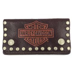 Harley-Davidson レザー 長財布 トラッカーウォレット - メルカリ
