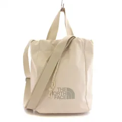 ザノースフェイス THE NORTH FACE 茶タグ バケットバッグ ミニトート ショルダーバッグ クロスボディ 2WAY クリーム色 /YM ■GY03