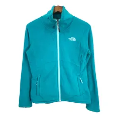 THE NORTH FACE ノースフェイス フリースジャケット アウトドア ターコイズブルー (レディース S) 中古 古着 R7573