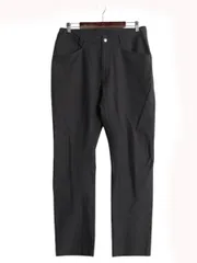 【お得なクーポン配布中!】 US企画 ノースフェイス ストレッチ ナイロン パンツ メンズ 32 古着 The North Face アウトドア スリム ストレート イージーパンツ 薄手 灰